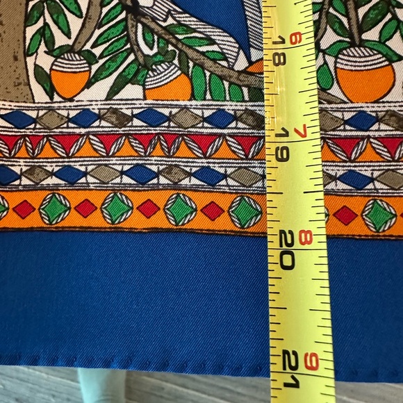 Tory Burch - Something Wild Silk Neckerchief courtesy of Green New With Tags - Picture 11 of 12